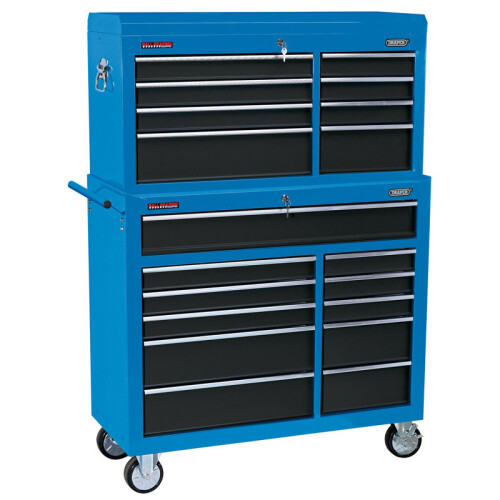 Draper DRAPER 40" Combined Roller Cabinet and Tool Chest (19 Drawer) [17764]
