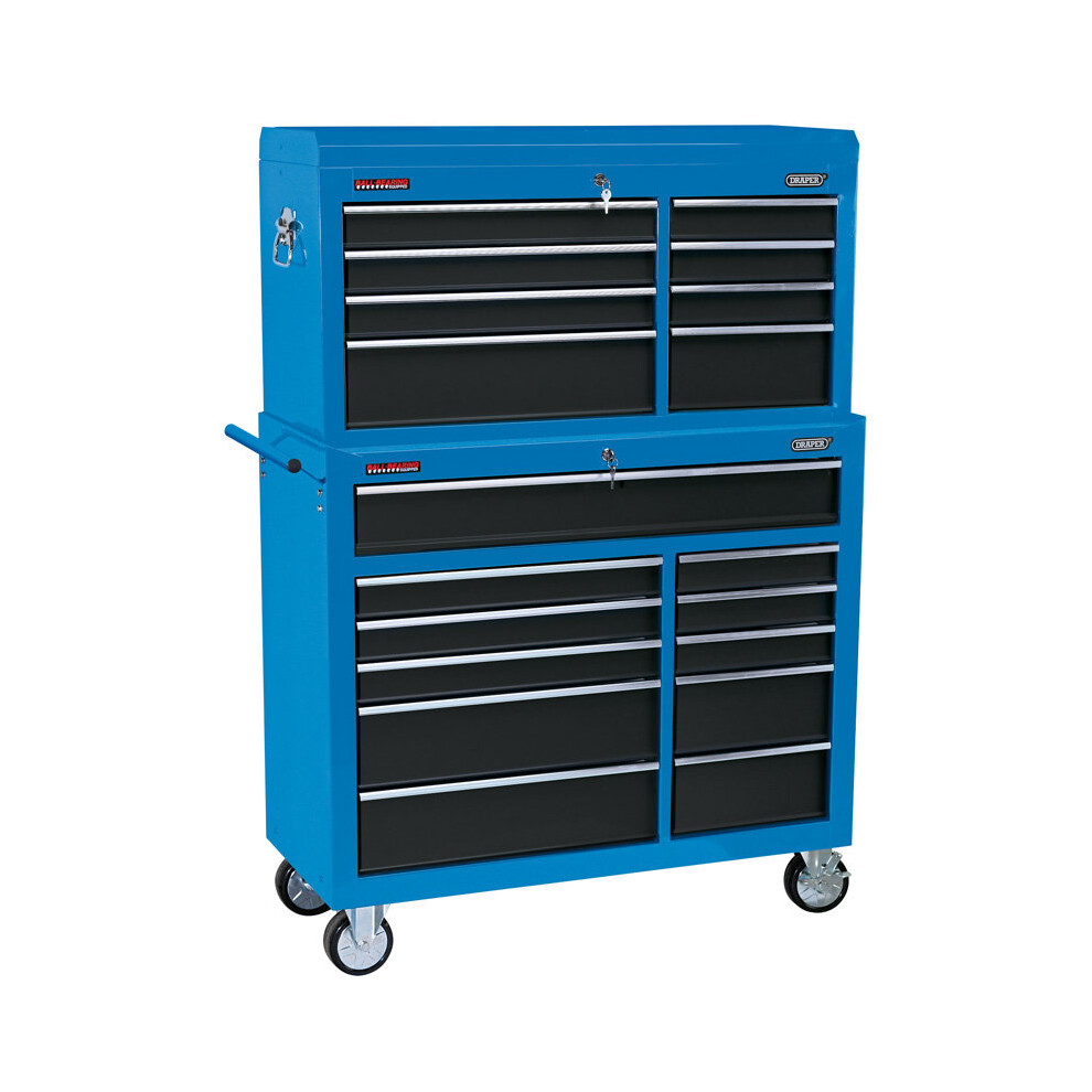 Draper 40" Combined Roller Cabinet And Tool Chest (19 Drawer) [17764]