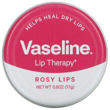 Vaseline, Terapia Labial, Lábios Rosados, 0.6 oz (17 g)