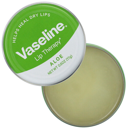 Vaseline Vaseline, Lip Therapy, Aloe, 0.6 oz (17 g) 2