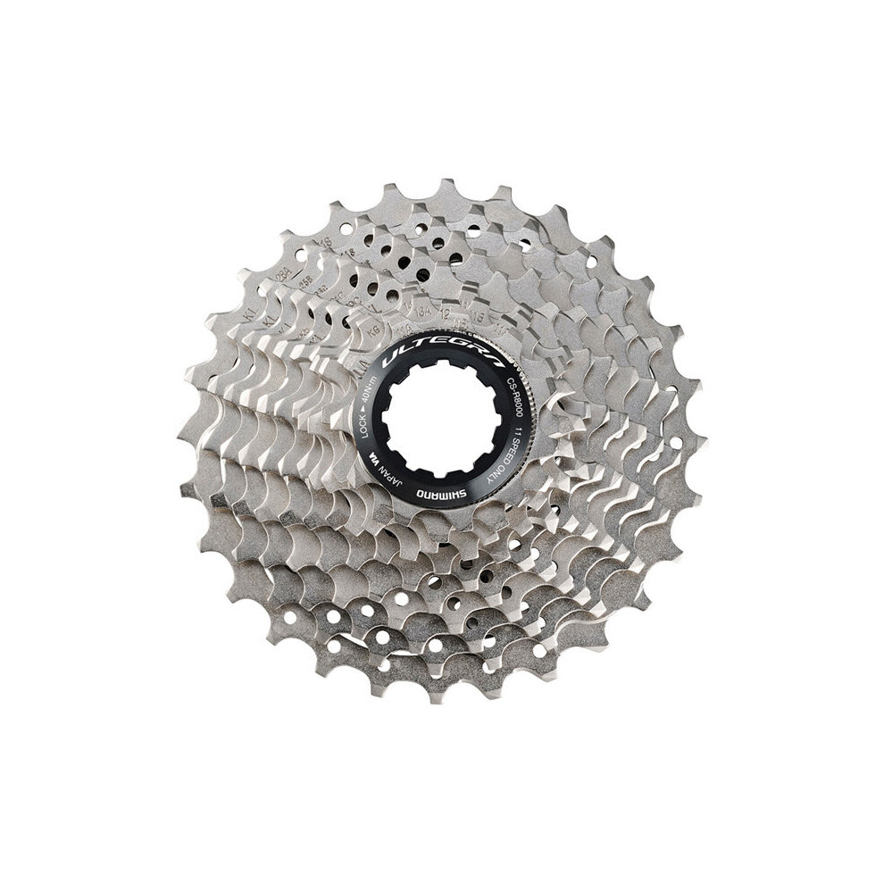 Shimano (11-30T, ) Ultegra Cs-R8000 11 Speed Cassette Silver