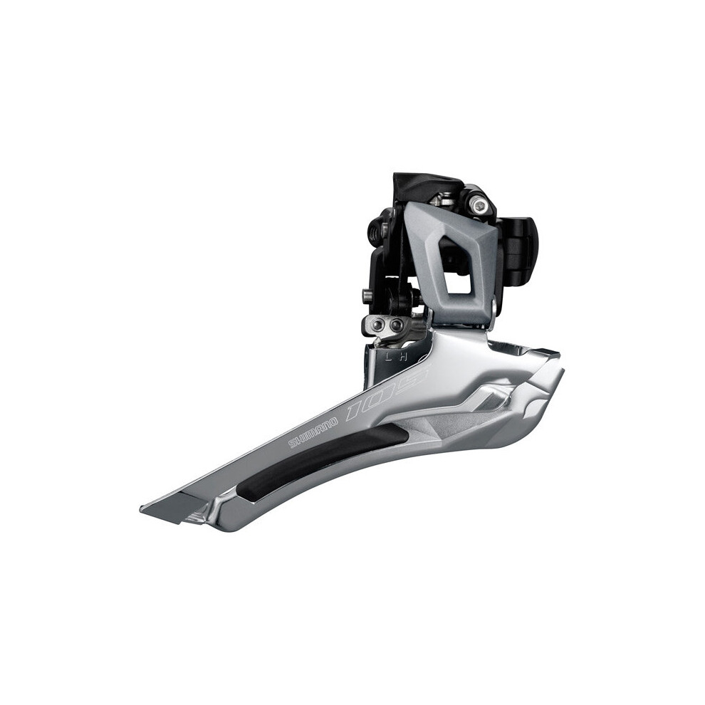 (28.6 / 31.8 MM, Silver) Shimano 105 FD-R7000 Double Mounting 11 Speed Toggle Front Derailleur