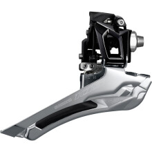(Braze-On, Black) Shimano 105 FD-R7000 Double Mounting 11 Speed Toggle Front Derailleur