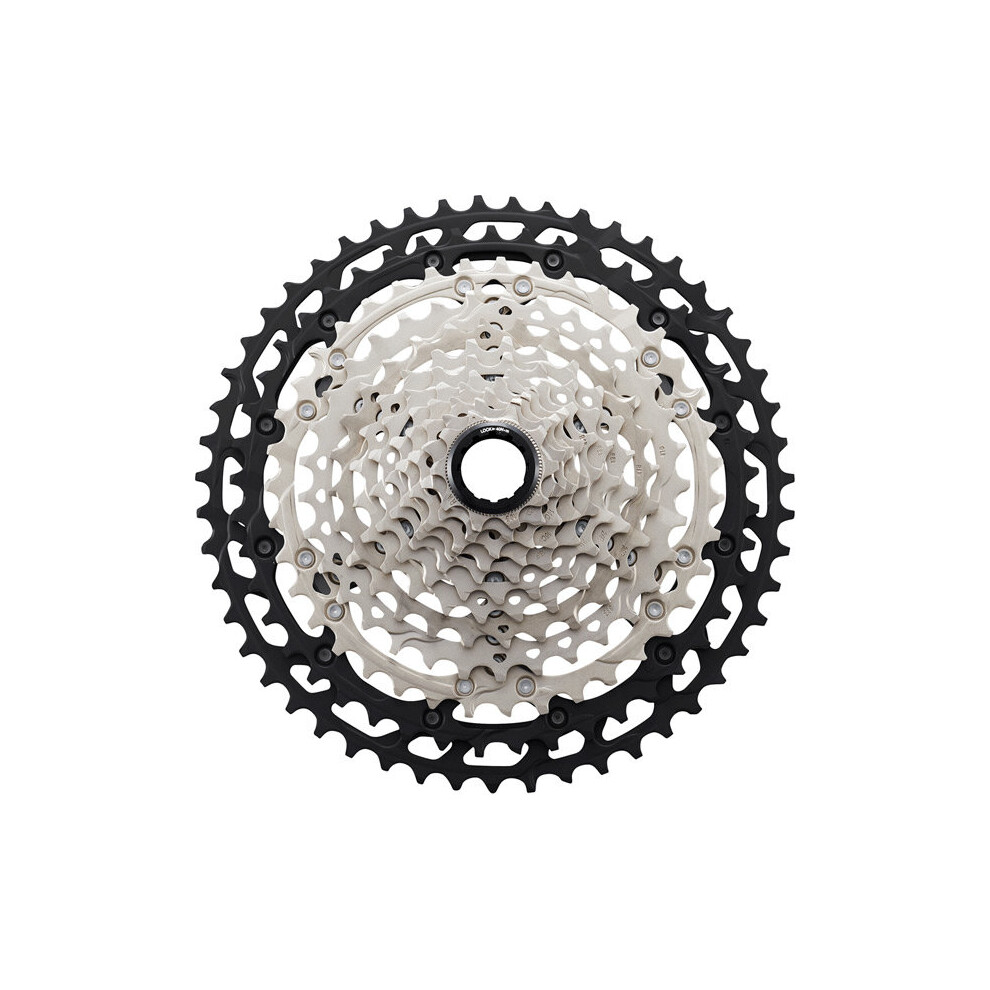 (10-51T, Silver / Black) Shimano Deore XT CS-M8100 XT 12 Speed Cassette