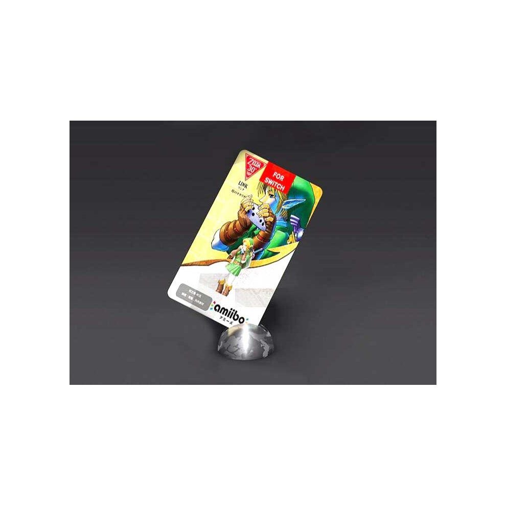 (Ocarina Of Time Link) The Legend Of Zelda Breath Of The Wild Amiibo Nfc Tag Card - Single Tag 6901891003337