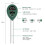 3 in1 Soil Tester Water Light PH Moisture Test Meter Plants Flower Humidity Kit 11