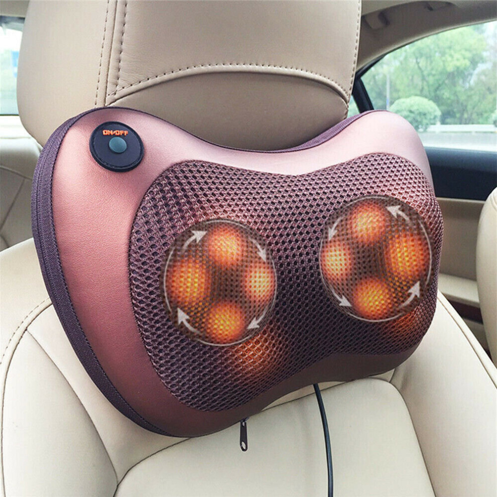 Electric Massage Pillow Lumbar Body Neck Back Shiatsu