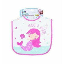 Feeding Baby Bibs Mermaid Design Waterproof 100% Cotton