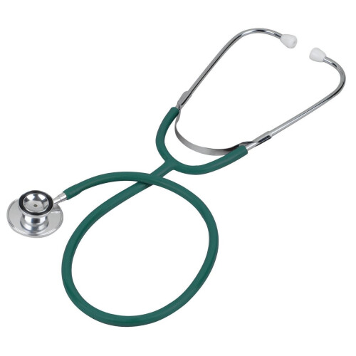 (Green) Timesco Ruby Dual Head Stethoscope
