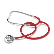(Red) Timesco Ruby Dual Head Stethoscope