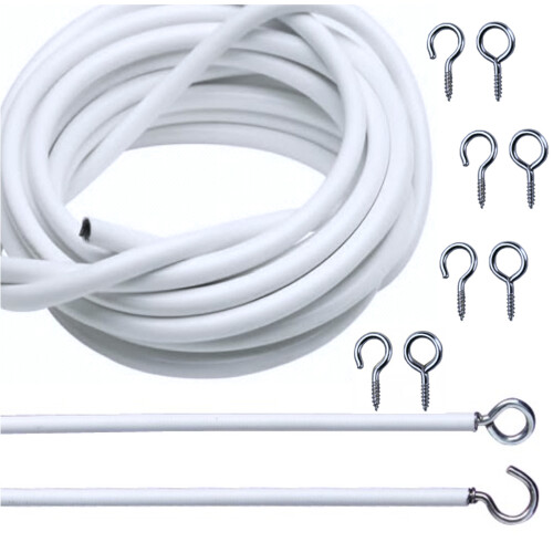 10ft (3m) Curtain Wire