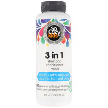 SoCozy, Enfants, Shampooing 3 en 1, 10.5 fl oz (311 ml)