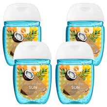 (Fun in the sun - Anti-bacterial hand gel, Buy 4) HandiGel Pocket Size Hand Sanitizers Gel, 29ml