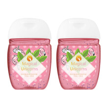 (Magical unicorns - Anti-bacterial hand gel, Buy 2) HandiGel Pocket Size Hand Sanitizers Gel, 29ml