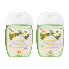 (Golden dream - Anti-bacterial hand gel, Buy 2) HandiGel Pocket Size Hand Sanitizers Gel, 29ml
