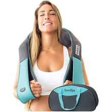Shiatsu Back Neck and Shoulder Massager with Heat - Deep Tissue 3D Kneading Pillow Massager