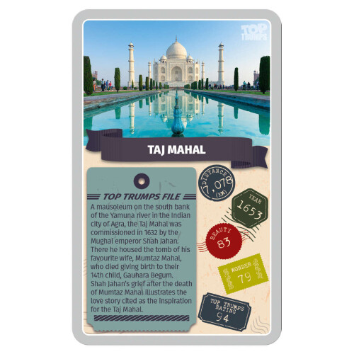 Top Trumps Top Trumps Monuments of the World - Board Game 1