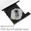 (Black) USB 3.0 External DVD RW Drive CD DVD Rewriter Burner Reader for Laptop PC MAC HH 9
