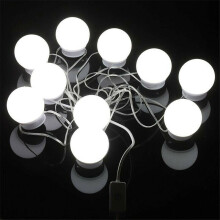 10 Led Bulbs Mirror Lights Bathroom Makeup Bulbs Fill light Lamps