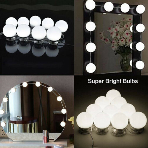 10 Led Bulbs Mirror Lights Bathroom Makeup Bulbs Fill light Lamps 2