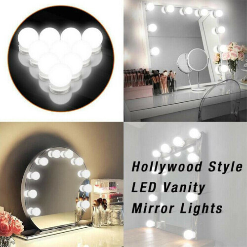 10 Led Bulbs Mirror Lights Bathroom Makeup Bulbs Fill light Lamps 1