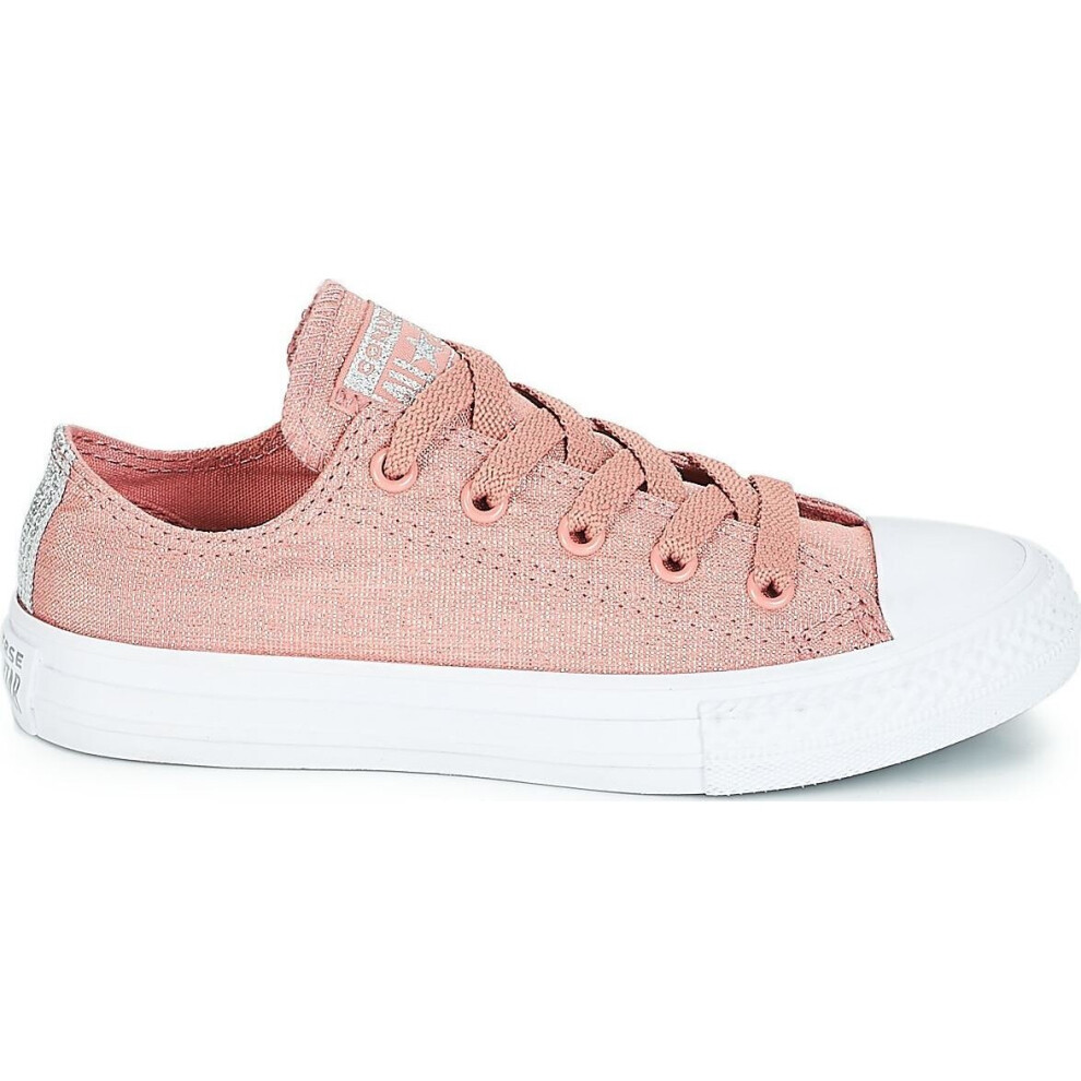 (UK 4-EU 36.5-US 4Y) Converse All Star OX 661834C Punch Coral Kids UK 10-5