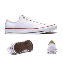 (UK 3-EU 35) CONVERSE CT OX WHITE LEATHER TRAINERS WOMENS 132173C UK 3-11