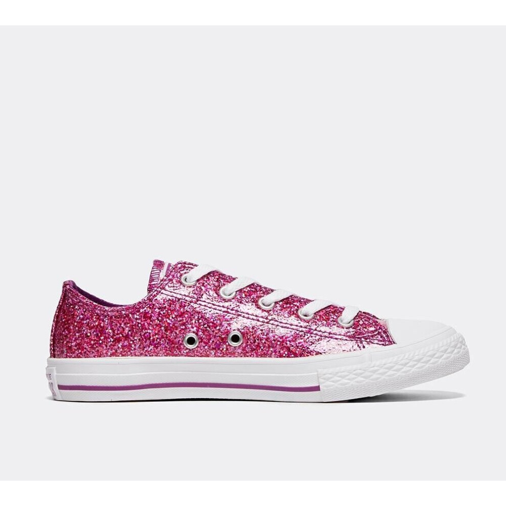 Converse (Uk 10-Eu 27.5-Us 10.5) Ctas Ox 662344C Violet Girls/Womens Uk 10-5.5 Purple