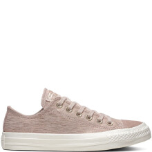 (UK 4-EU 35.5-US 6) Converse Chuc Taylor All Star Ox Womens Trainers Metallic Black UK 3-8