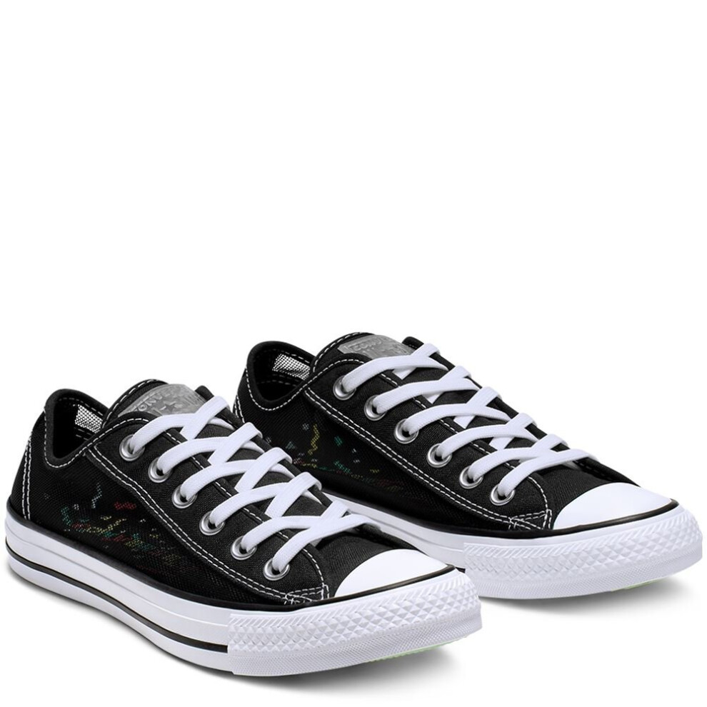 (UK 4-EU 35.5-US 6) Converse CTAS OX  564627C Black/White Women's UK 3-8