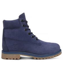 (UK 3-EU 35.5-US 3.5Y) Timberland 6 In Premium A1VCV Patroit Blue Girls UK 3-6.5