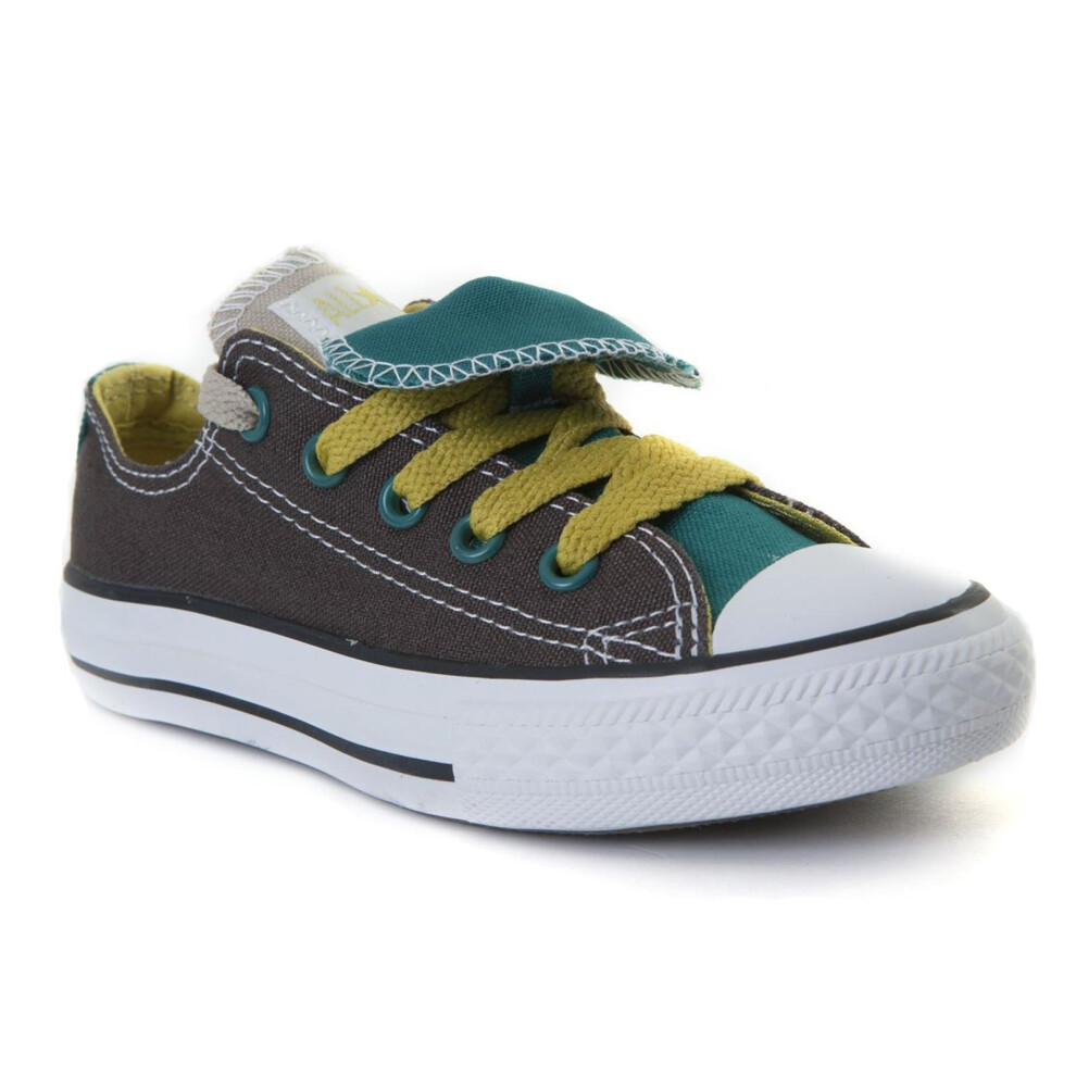 (UK 11-EU 28.5) Converse CT DBL TNG OX Beluga/Multi Brown/Green UK 13-2