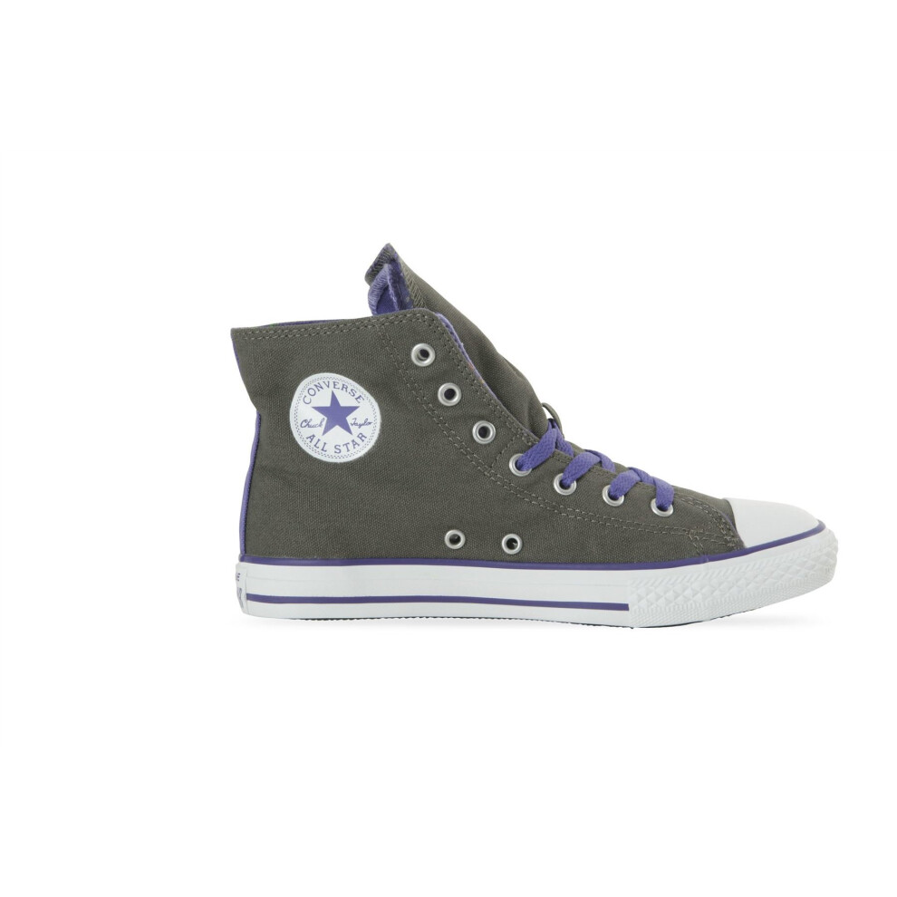 (UK 13-EU 31.5) CONVERSE CT TWO FOLD HI CHARCOAL JUNIOR  642872F UK 1