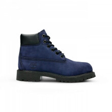 (UK 5.5-EU 39) Timberland Waterproof Junior Unisex 6-INCH Boot Evening Blue UK 3-6.5