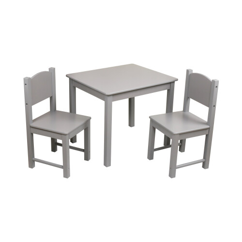 (grey table and chair set ) Kids' Table And Chair Set 2