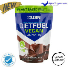 (Strawberry) USN Diet Fuel MRP Vegan Protein Shake 880g