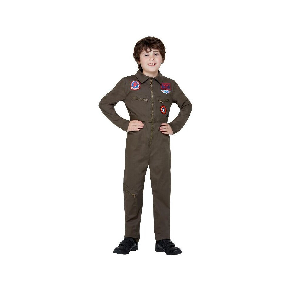 Childrens Top Gun Fancy Dress Costume Age 10-12