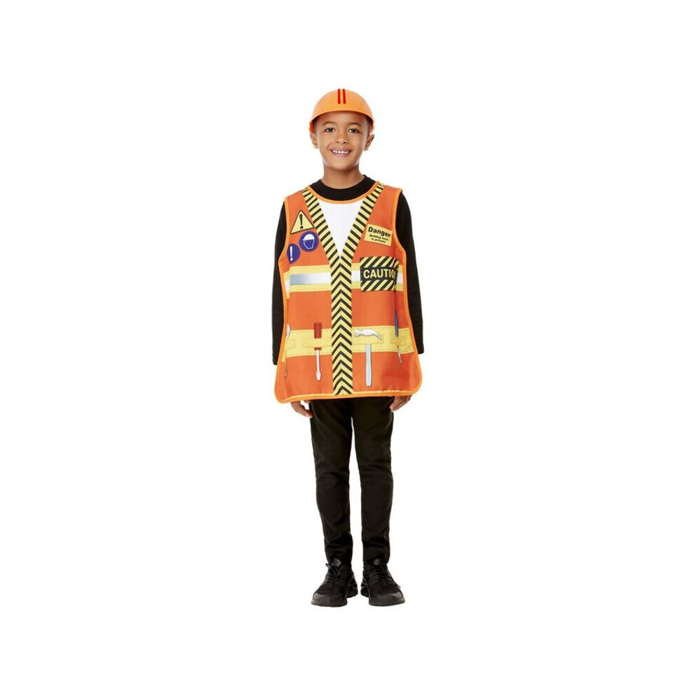 Boys Builder Fancy Dress Kit One Size