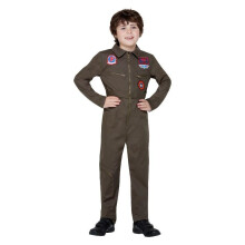 Childrens Top Gun Fancy Dress Costume Age 7-9
