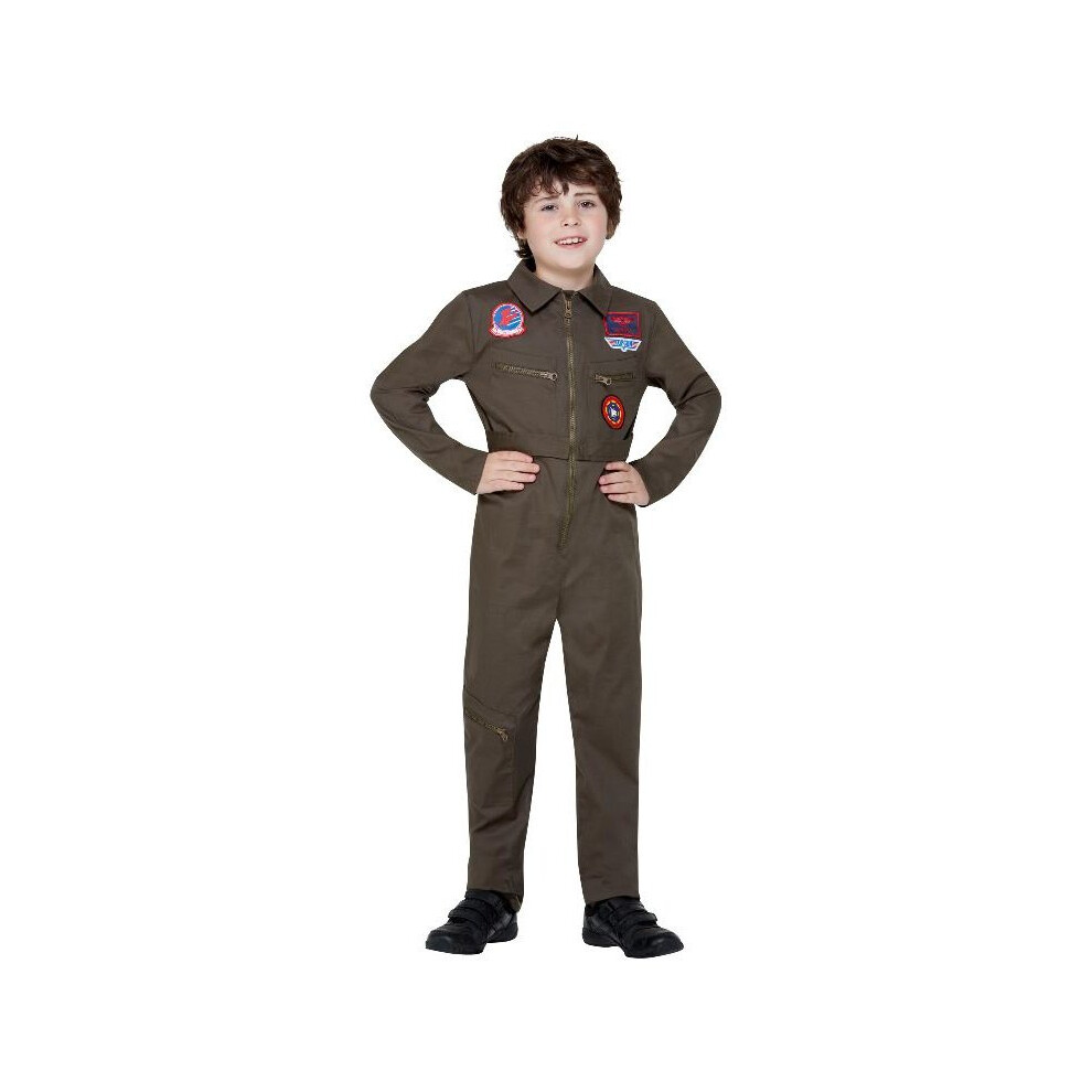 Childrens Top Gun Fancy Dress Costume Age 7-9