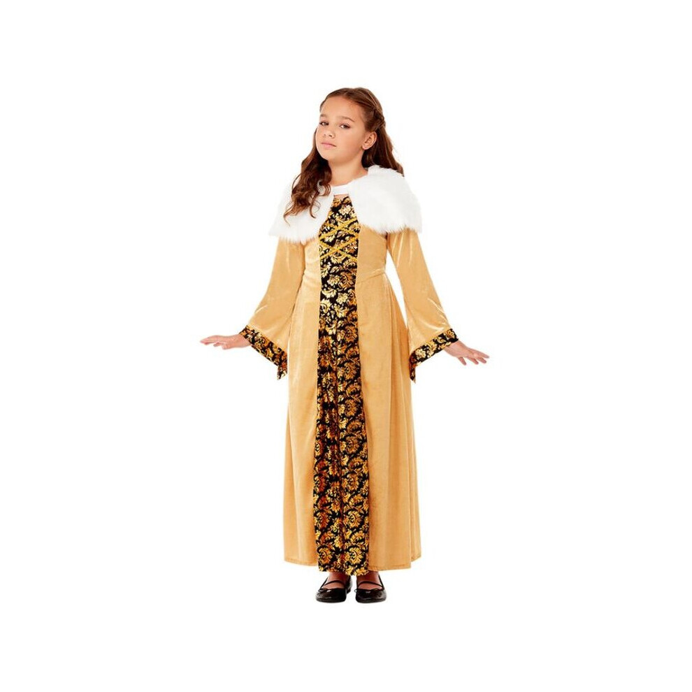 Girls Medieval Countess Fancy Dress Costume Age 4-6