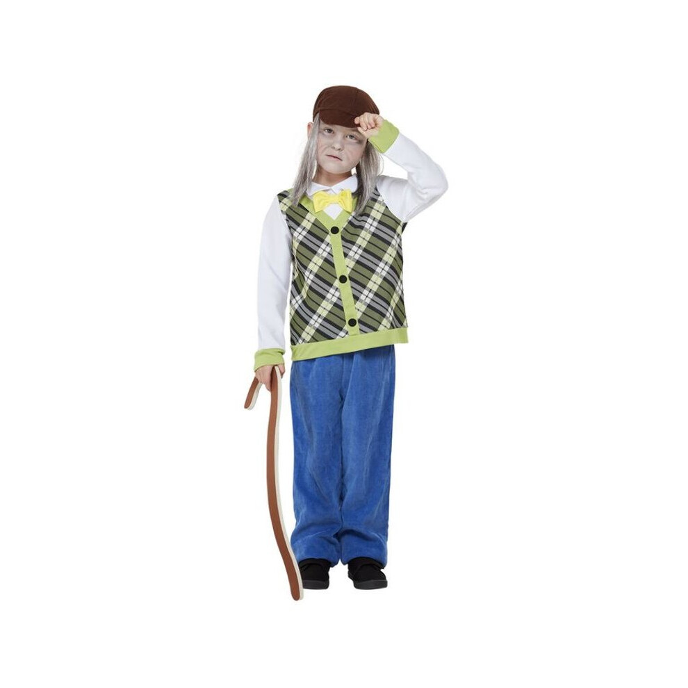 Boys Old Man Fancy Dress Costume Age 3-4