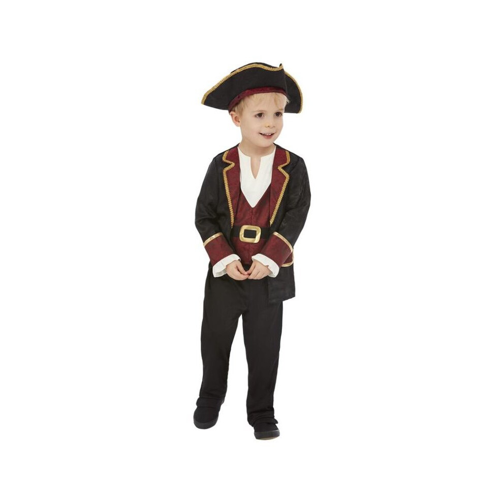 Boys Swashbuckler Pirate Fancy Dress Costume Age 7-9