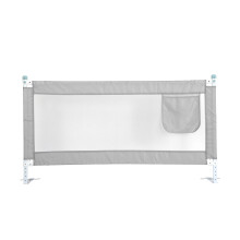 (Gray) 180CM Bed Safety Guards Child Toddler Bed Rail