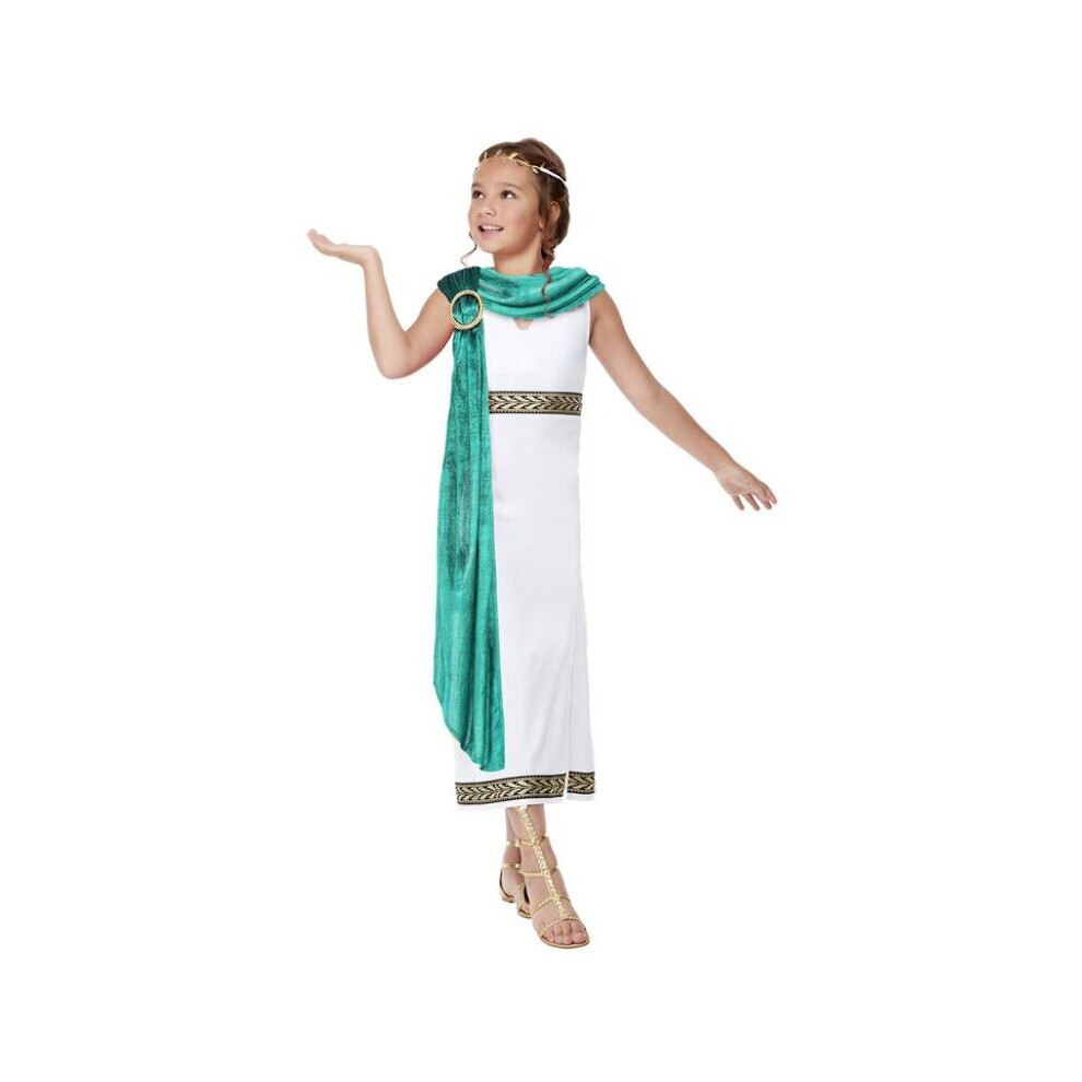 Smiffy's Girls Roman Empire Queen Fancy Dress Costume Age 4-6 Multicoloured