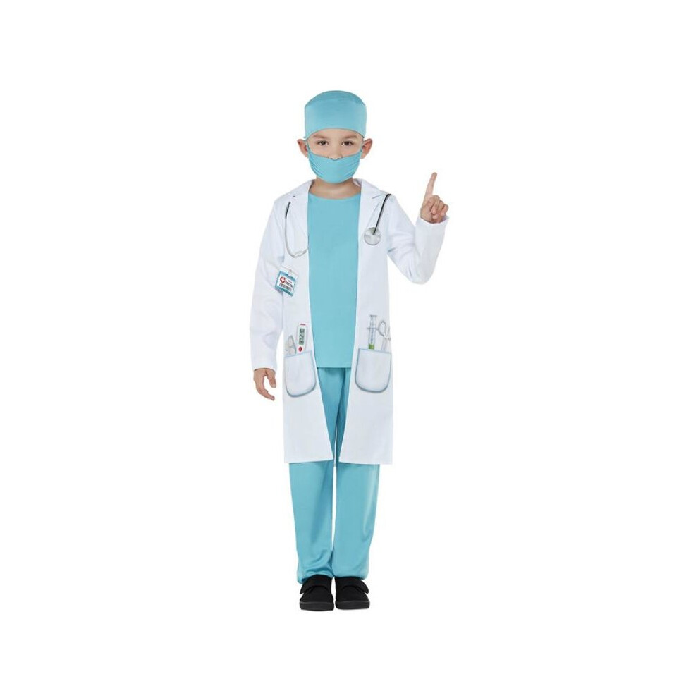 Childrens Doctor Fancy Dress Costume Age 10-12