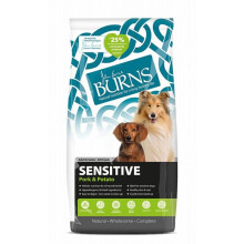 Burns Sensitive Pork & Potato 12kg - Hypoallergenic, Wheat-Free Formula, Veterinary Surgeon Developed