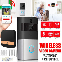 Security Wireless WiFi Remote PIR Video Camera Doorbell Phone Intercom