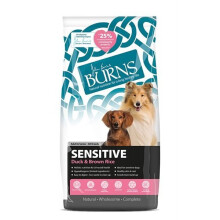 Burns Pet Nutrition Sensitive Duck & Brown Rice Dry Dog Food - 12kg