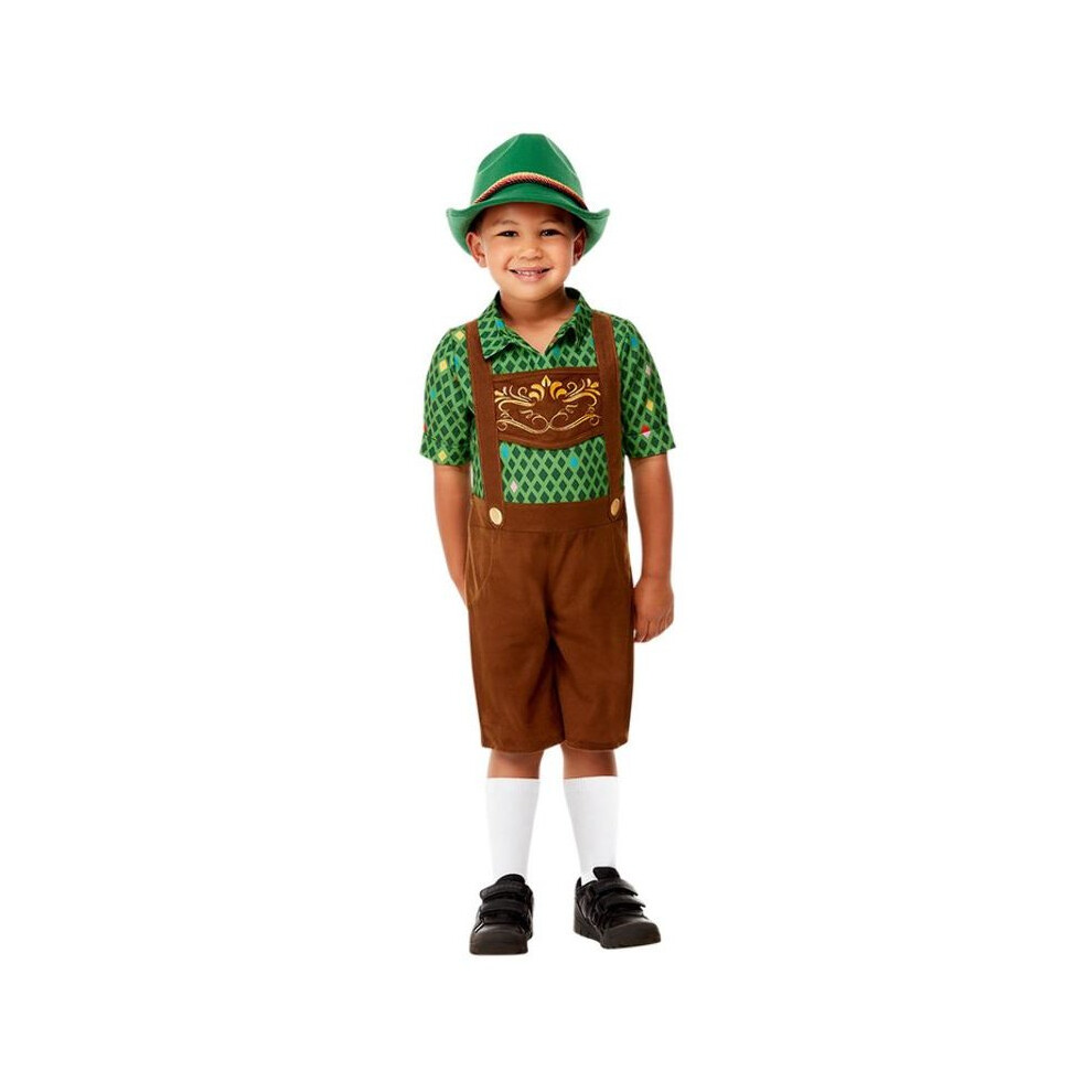 Smiffy's Toddlers Hansel Fancy Dress Costume Age 1-2 Multicoloured